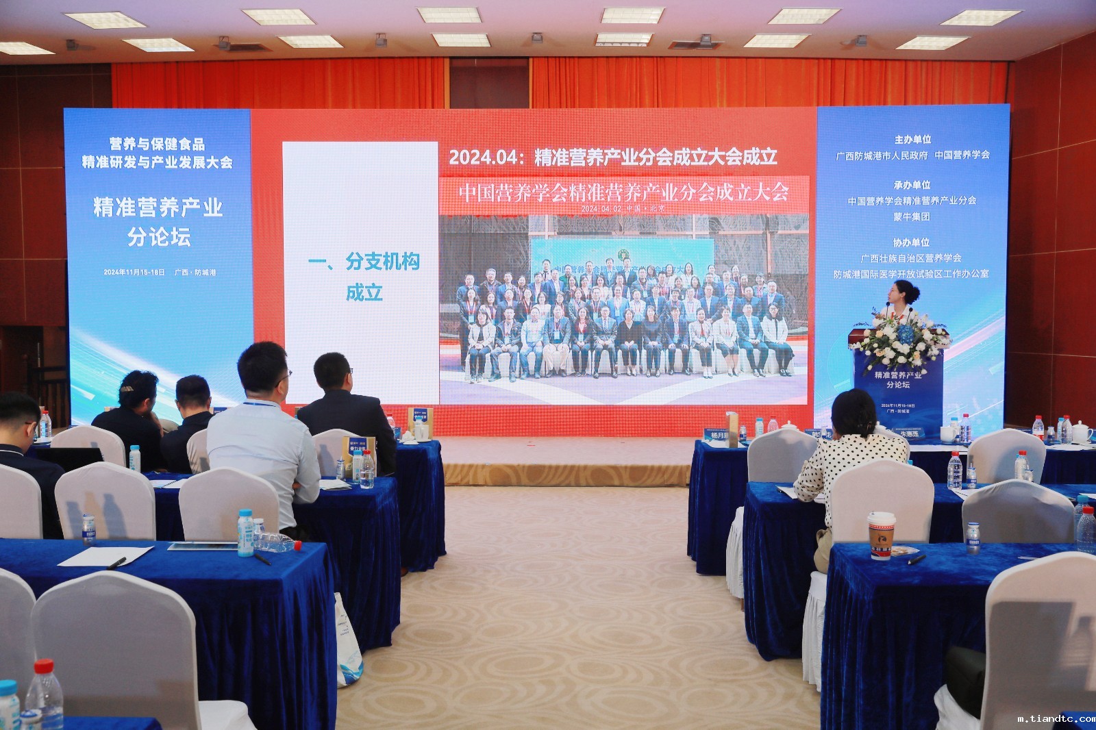 分会秘书李忠霞博士汇报分会工作.jpg 分会秘书李忠霞博士汇报分会工作.jpg